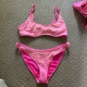 Triangl Swimwear Pink Bikini Set